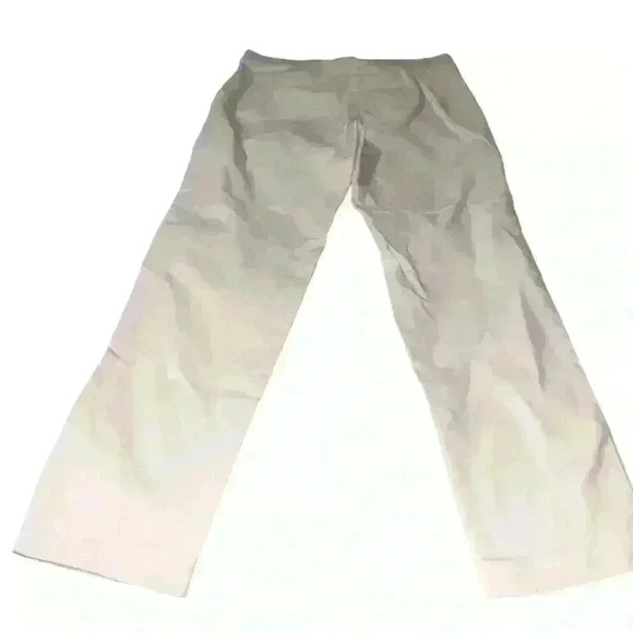 J.Jill Stretch Pants White Pull-On Elastic Waist Straight Leg Size 6 - Picture 3 of 4